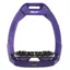 Flex-On Safe-On Limited Edition Inclined Ultra-Grip Stirrups - Purple